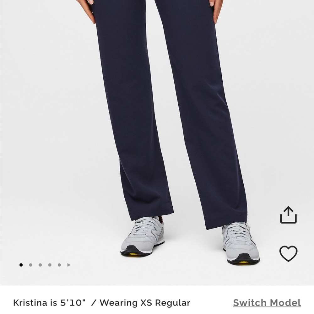 Figs Basic Livingston Women's Navy Pants size L/P